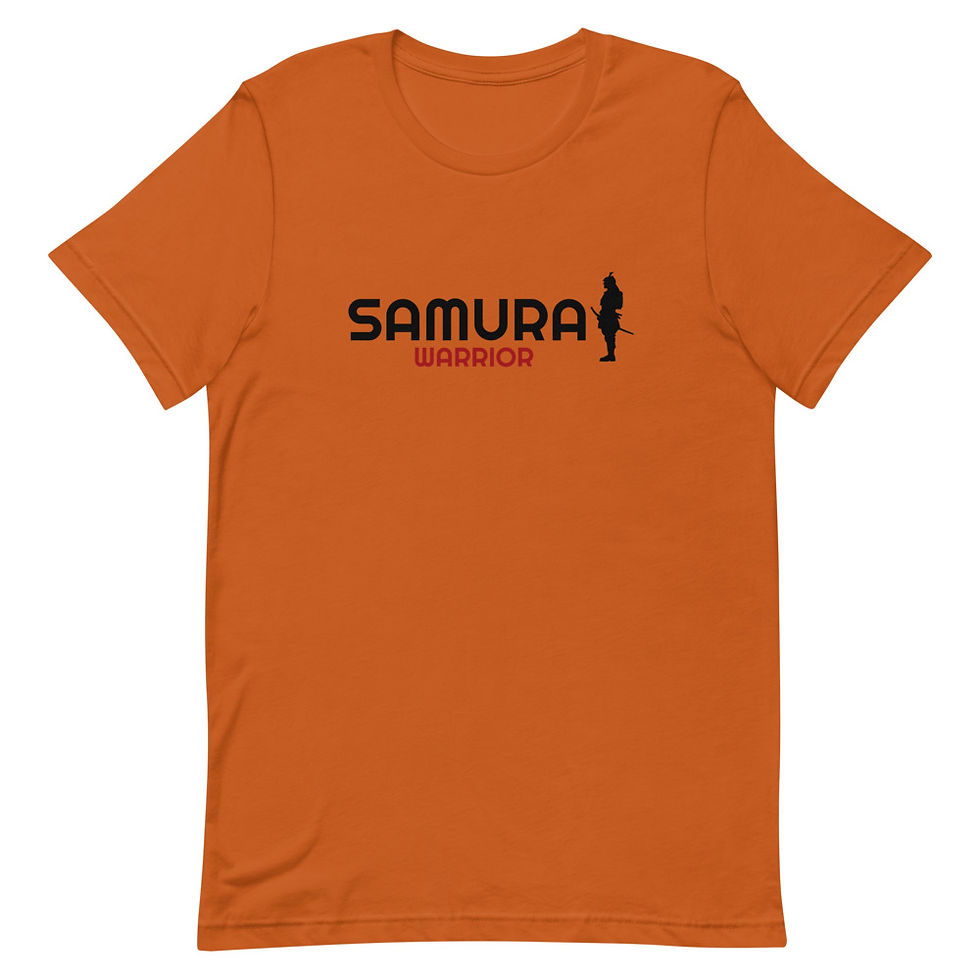 Thumbnail: Samurai Short-Sleeve Unisex T-Shirt, Warriors