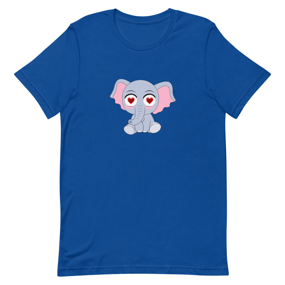 Elephant Short-Sleeve Unisex T-Shirt, Animals