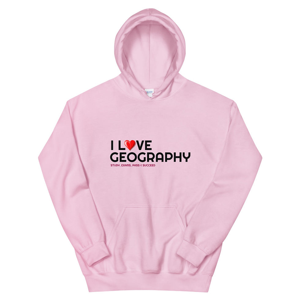 Thumbnail: Geography Unisex Hoodie, Subjects