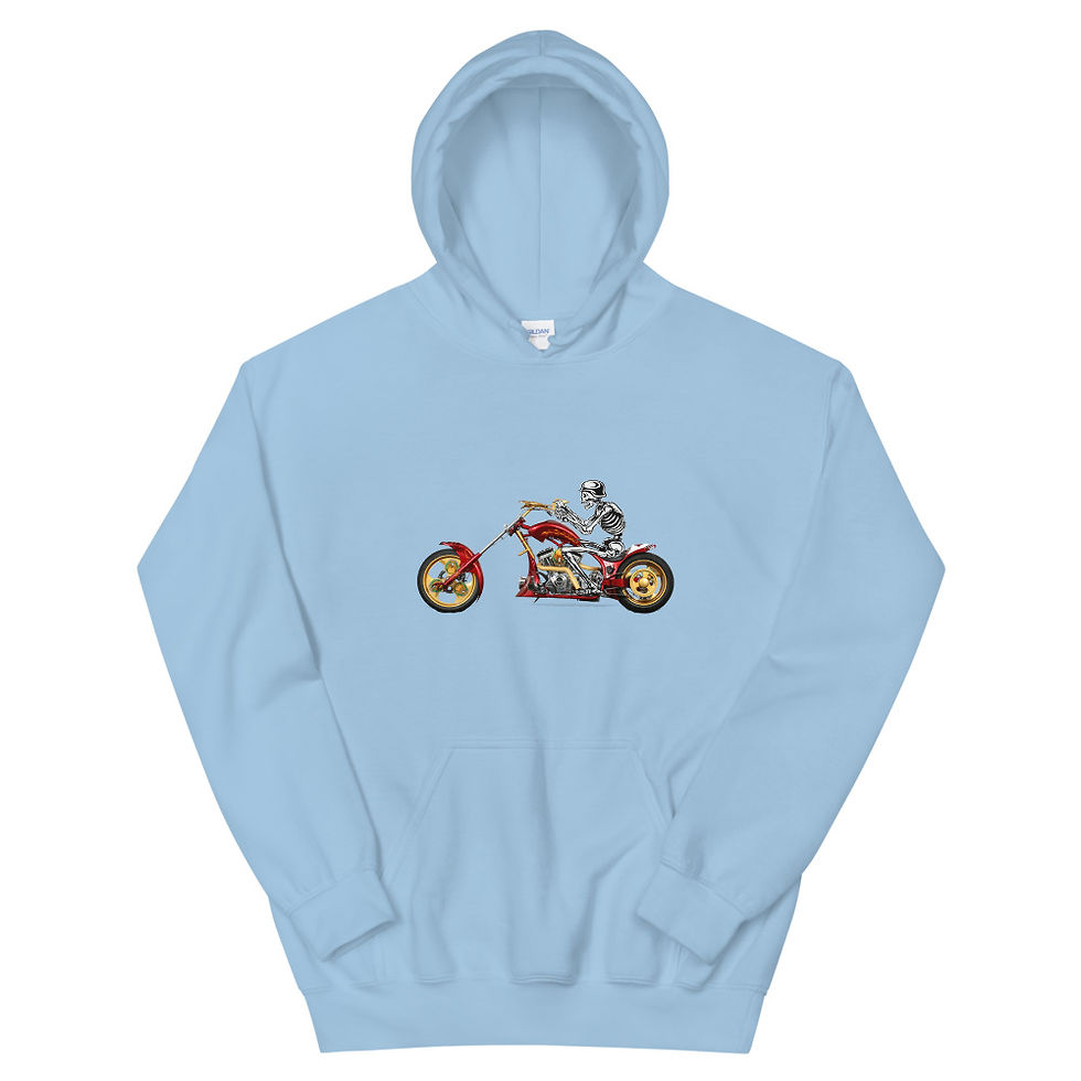 Thumbnail: Motorcycles Unisex Hoodie