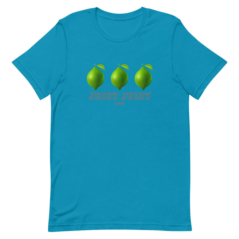 Thumbnail: Limes Short-Sleeve Unisex T-Shirt, Fruit
