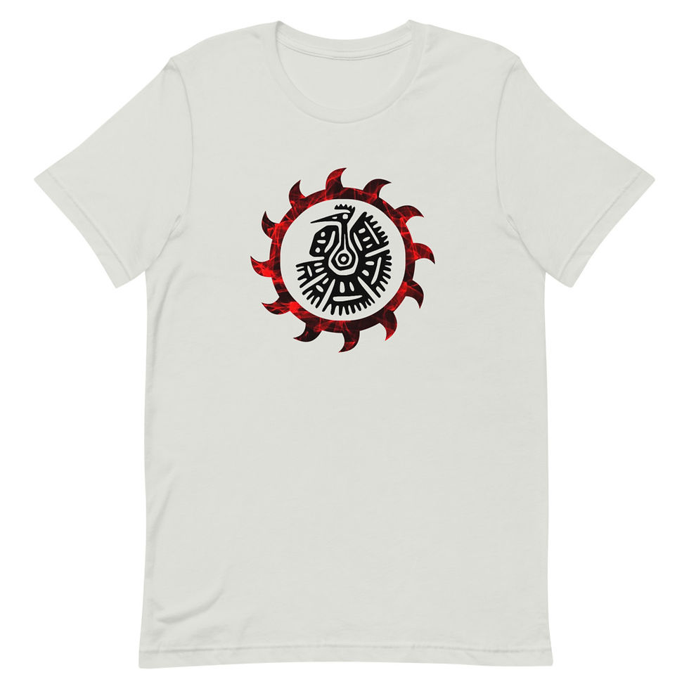 Thumbnail: Aztec Short-Sleeve Unisex T-Shirt, Mayan