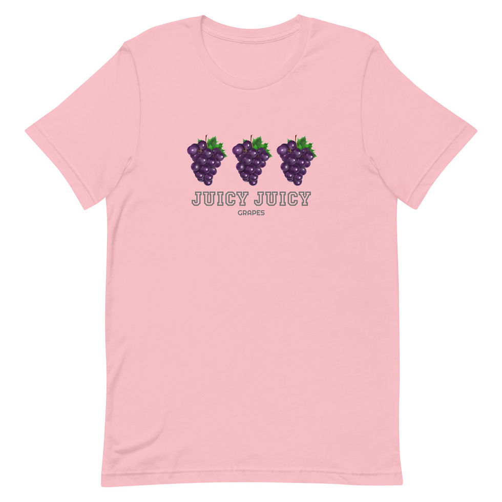 Thumbnail: Grapes Short-Sleeve Unisex T-Shirt