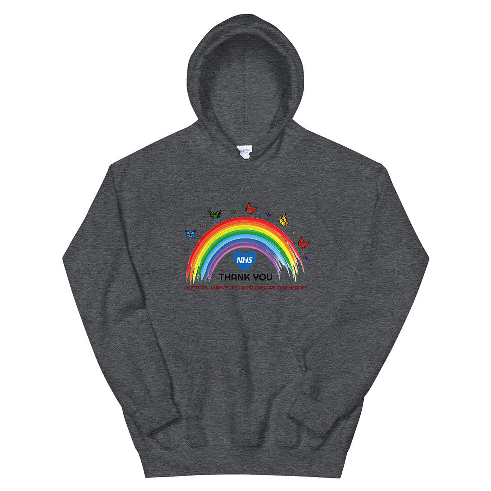 Thumbnail: NHS Rainbow Unisex Hoodie