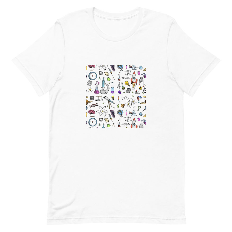 Thumbnail: Physics Short-Sleeve Unisex T-Shirt, Science 