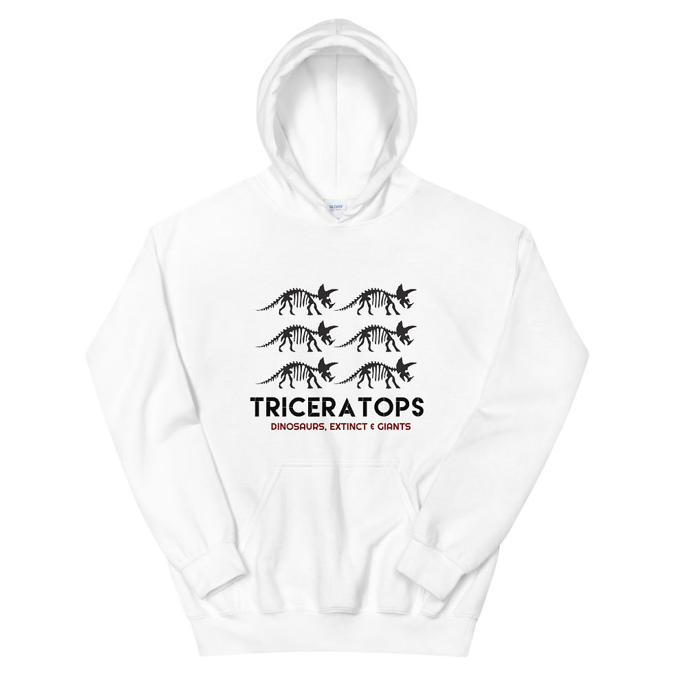 Thumbnail: Triceratops Unisex Hoodie