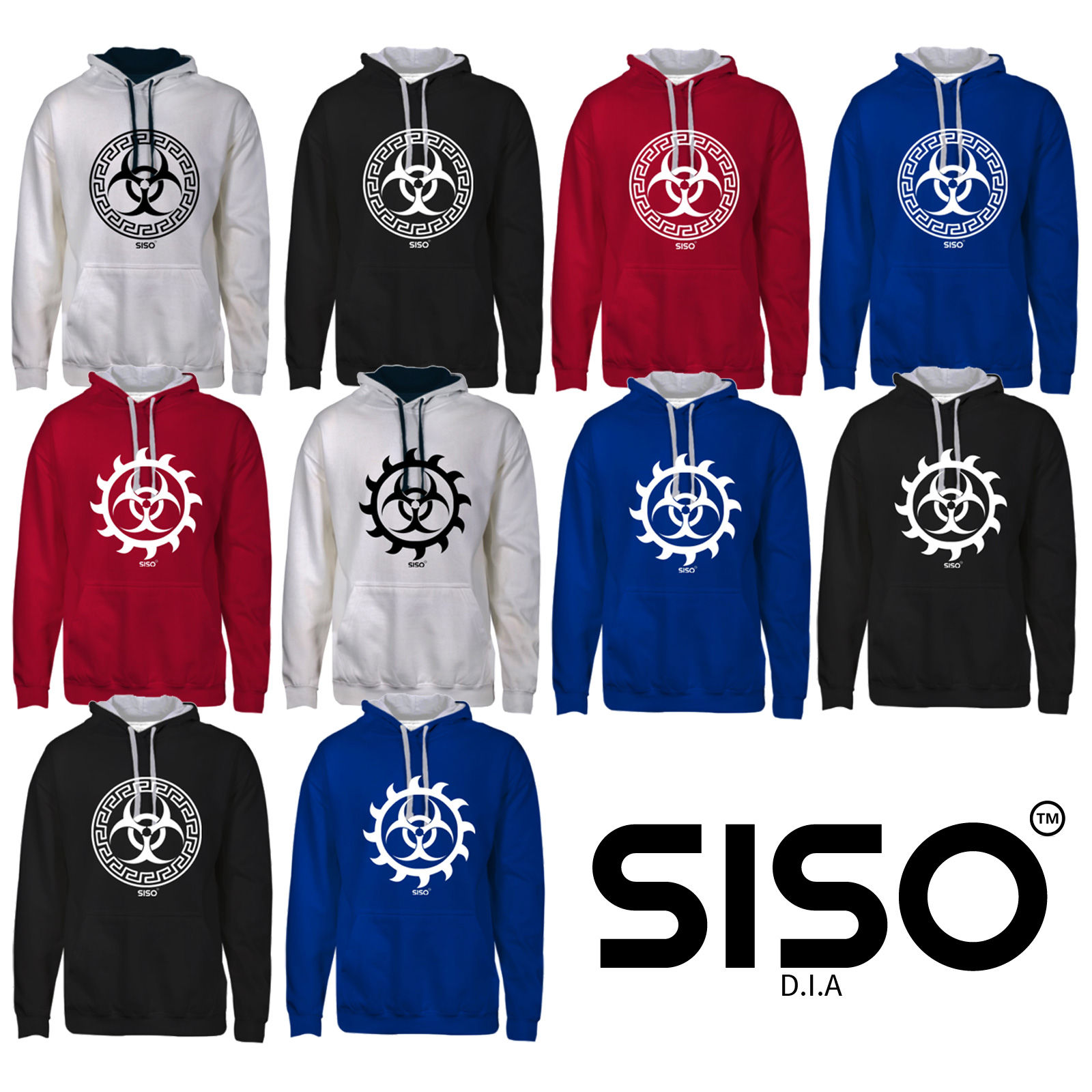 Bio Hazard Hoodies by SISO