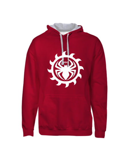 Spider Red Hoody by SISO