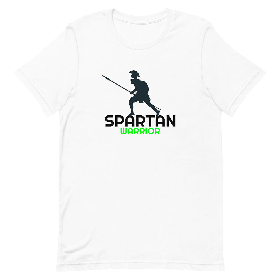 Thumbnail: Sparta Short-Sleeve Unisex T-Shirt, Warrior 