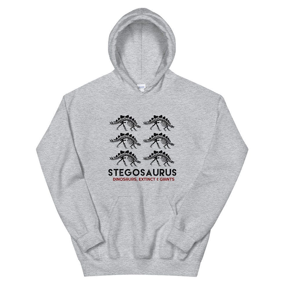 Thumbnail: Stegosaurus Unisex Hoodie