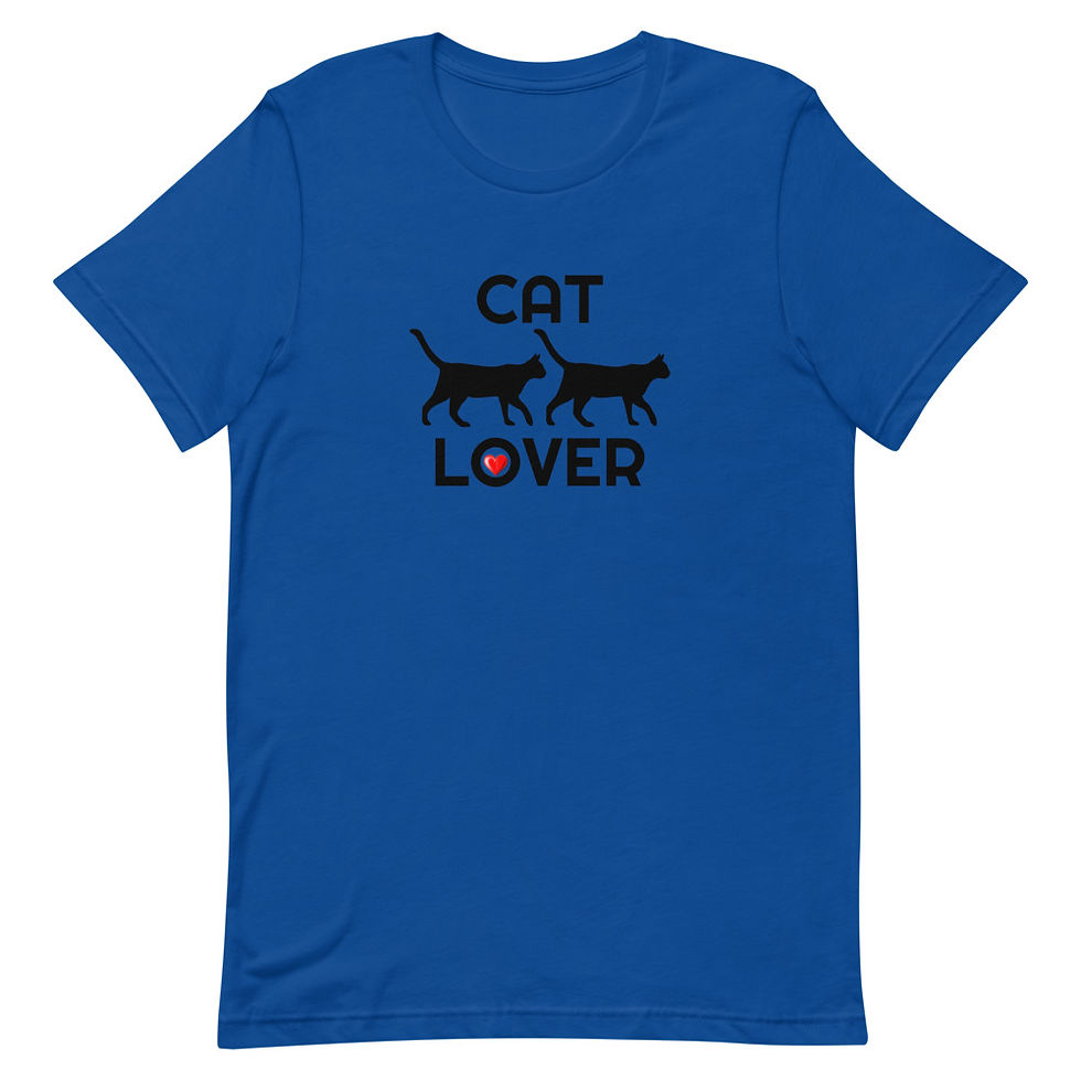 Thumbnail: Cats Short-Sleeve Unisex T-Shirt, Animals 