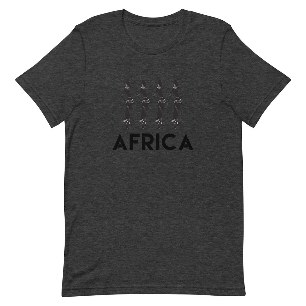Thumbnail: Africa Warriors Short-Sleeve Unisex T-Shirt