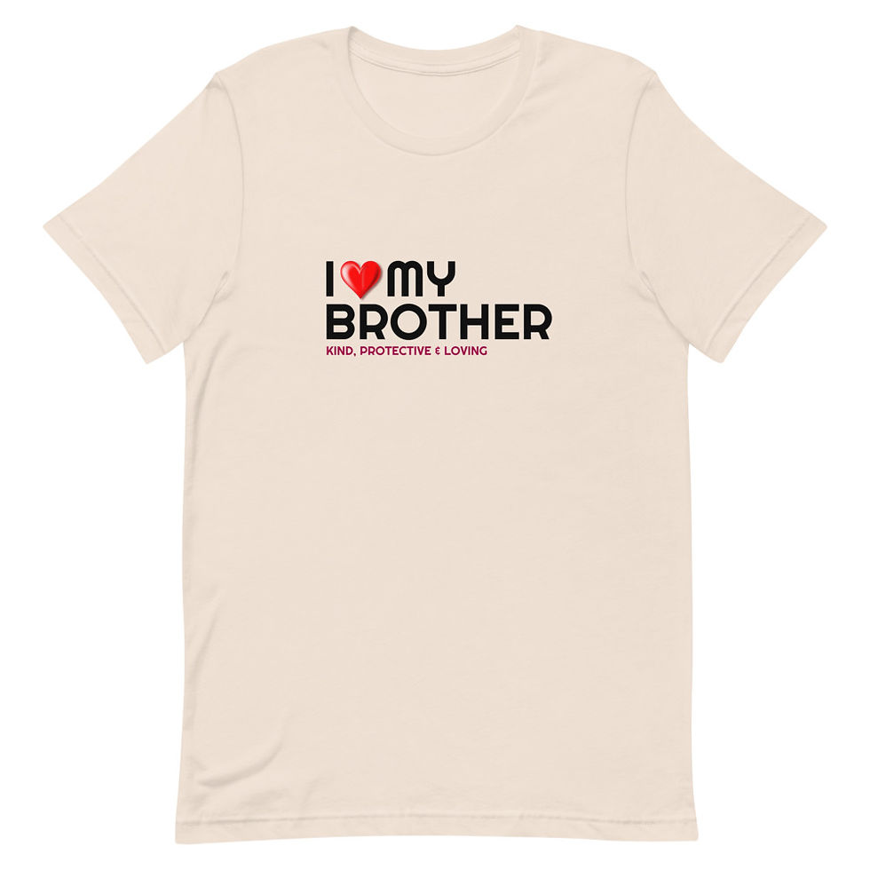 Thumbnail: I Love My Brother Short-Sleeve Unisex T-Shirt