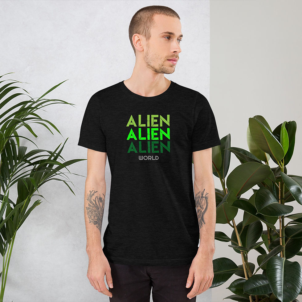 Thumbnail: Alien Short-Sleeve Unisex T-Shirt
