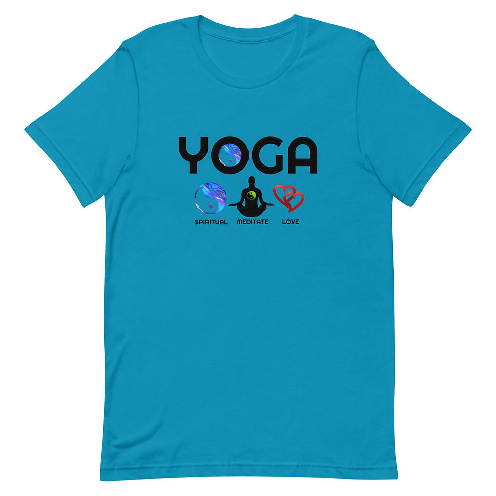 Thumbnail: Yoga Short-Sleeve Unisex T-Shirt