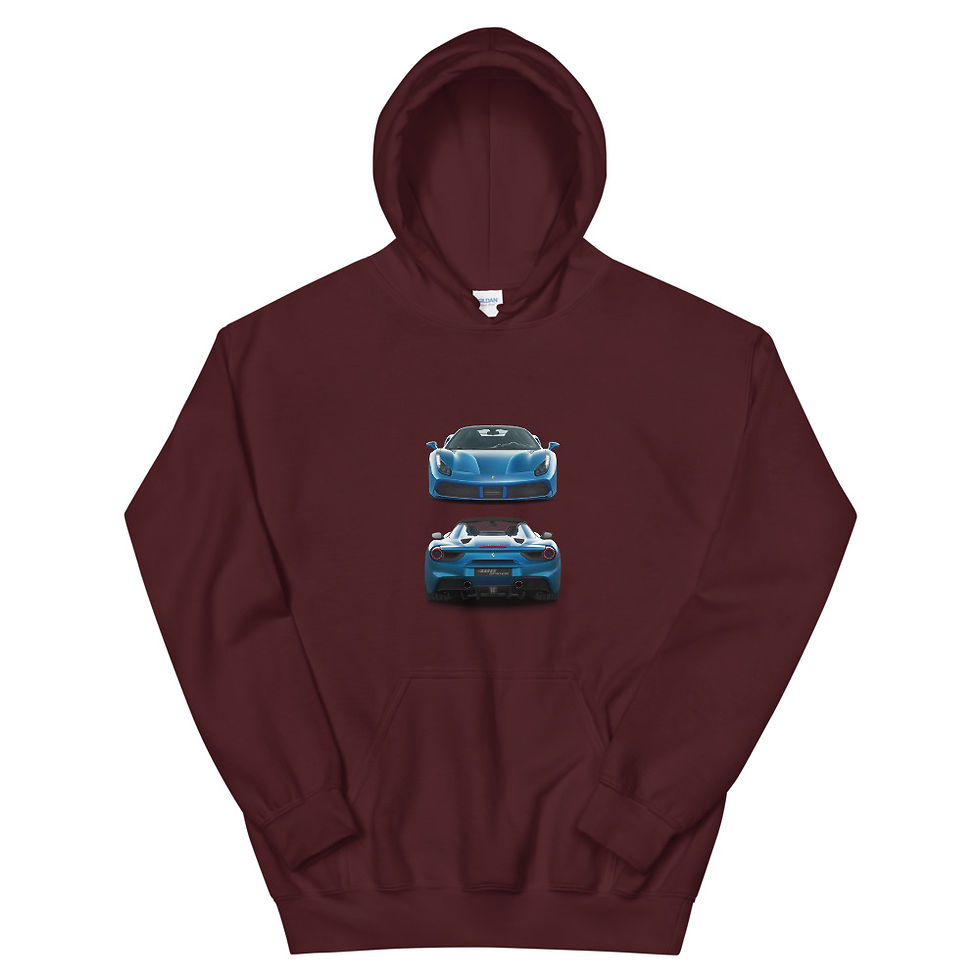 Thumbnail: Sports Car Unisex Hoodie