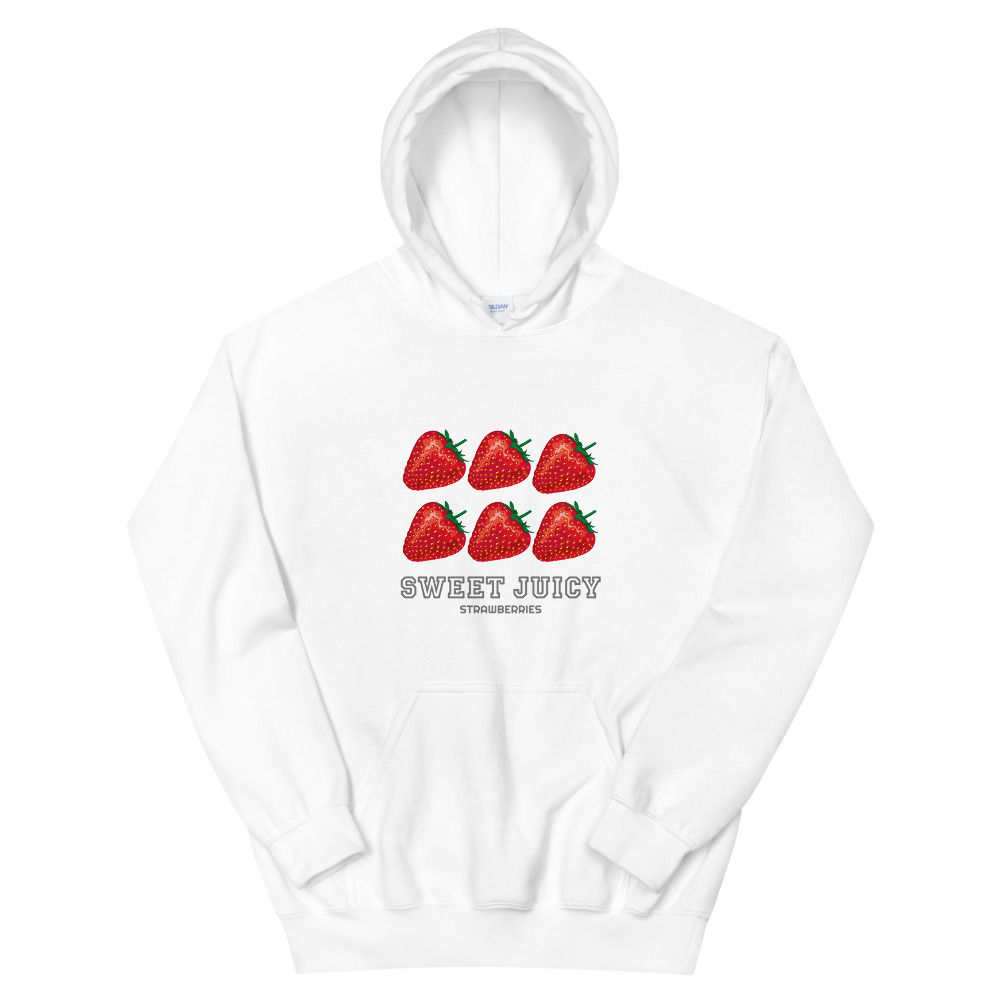 Strawberry Unisex Hoodie, Fruit
