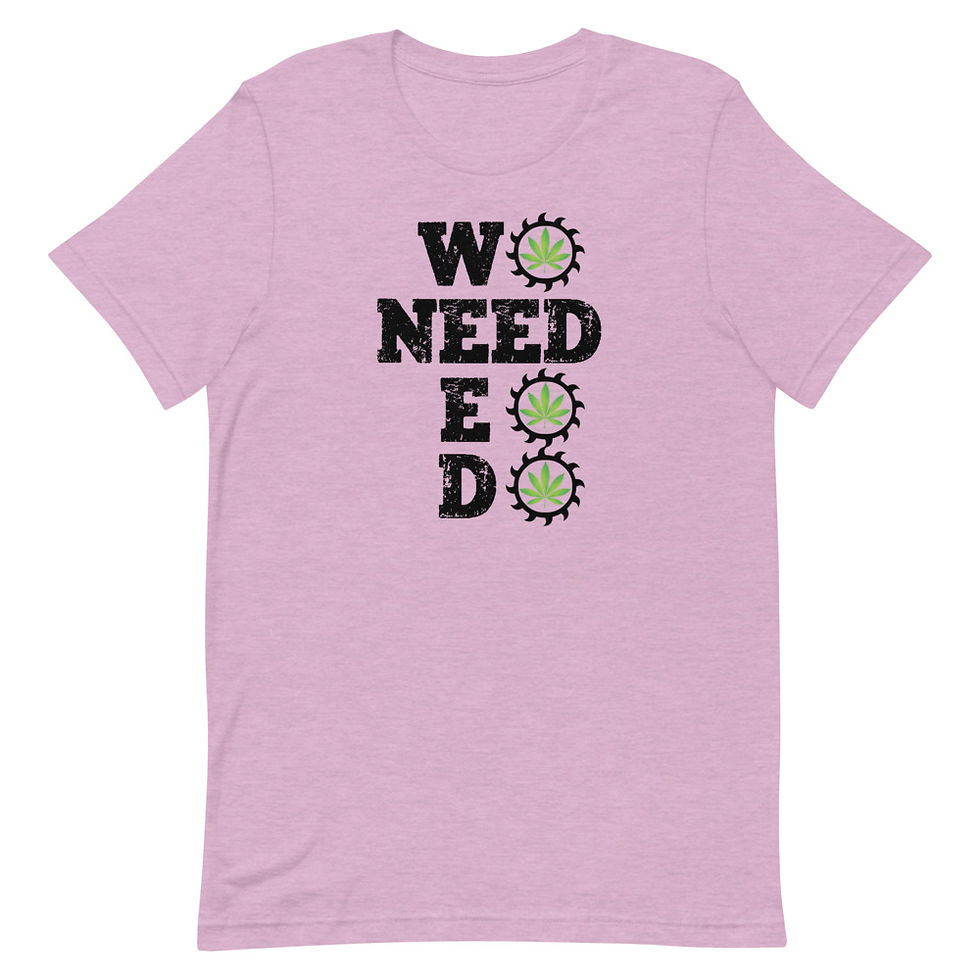 Thumbnail: Weed Short-Sleeve Unisex T-Shirt