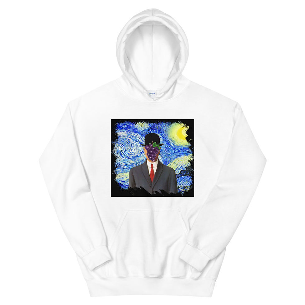 Thumbnail: Man and Grapes Unisex Hoodie