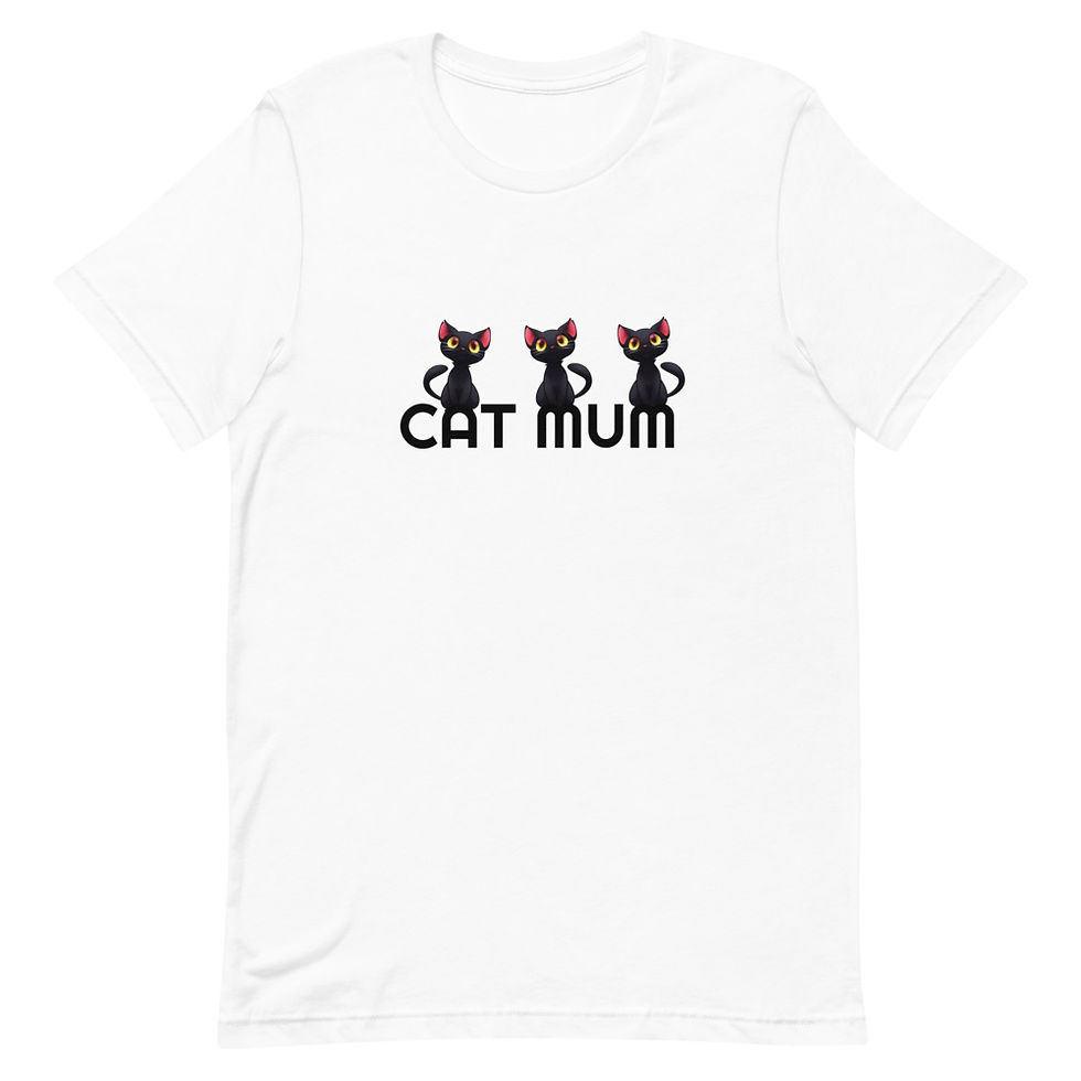 Thumbnail: Cats Short-Sleeve Unisex T-Shirt, Animals 