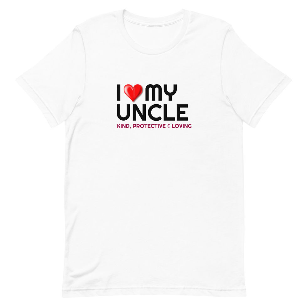 Thumbnail: I Love My Uncle Short-Sleeve Unisex T-Shirt
