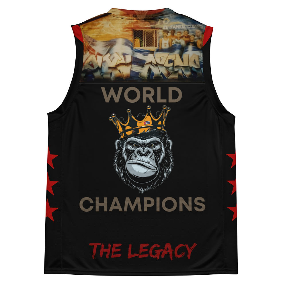 Thumbnail: CXG Underground Classic Recycled Unisex Basketball Jersey