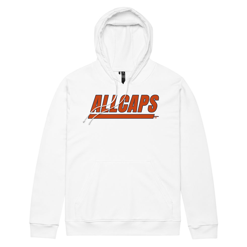 Thumbnail: BALCO (ALLCAPS) ALTERNATIVE WEAR ADIDAS FLEECE NAVY HOODIE "SWEETNESS"