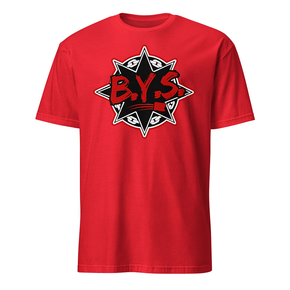 Thumbnail: B.Y.S. "Bo & Yung Silk" Short-Sleeve T-Shirt (Gang Starr Bagged Edition)