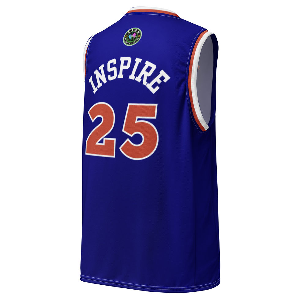 Thumbnail: CJ2K Cavs Youth INSPIRE 25 Recycled Unisex Basketball Jersey