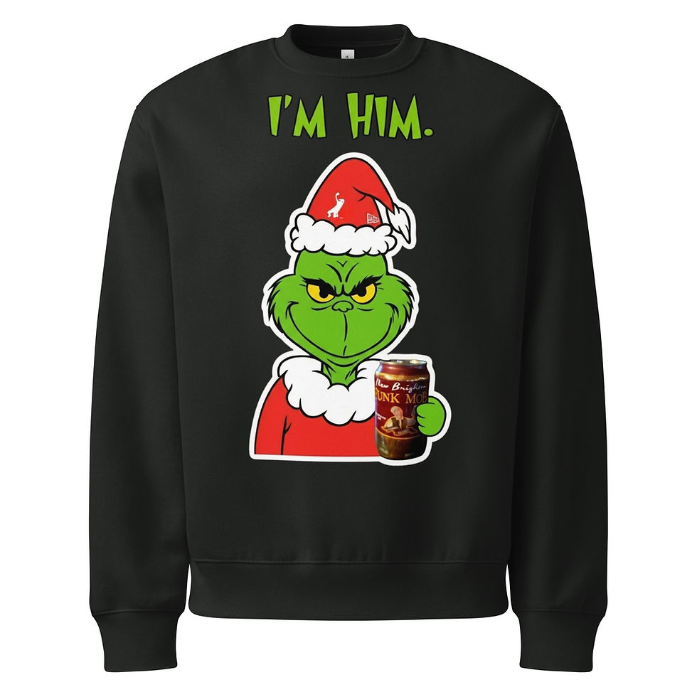 Thumbnail: "I'M HIM" 2025 Original Grinch-Mob 800 Oversized Premium Sweatshirt