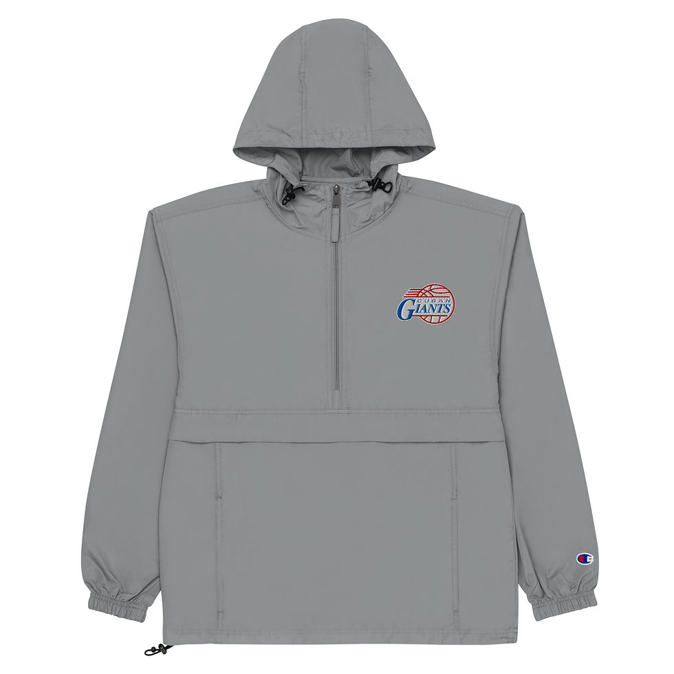 Thumbnail: Cuban Giants Embroidered Champion Packable Jacket