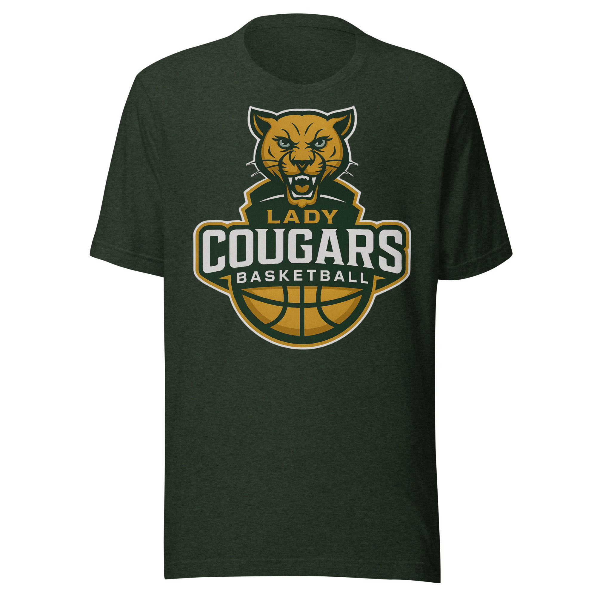 Lady Cougars Unisex Staple T-Shirt | Bella + Canvas 3001 DTG