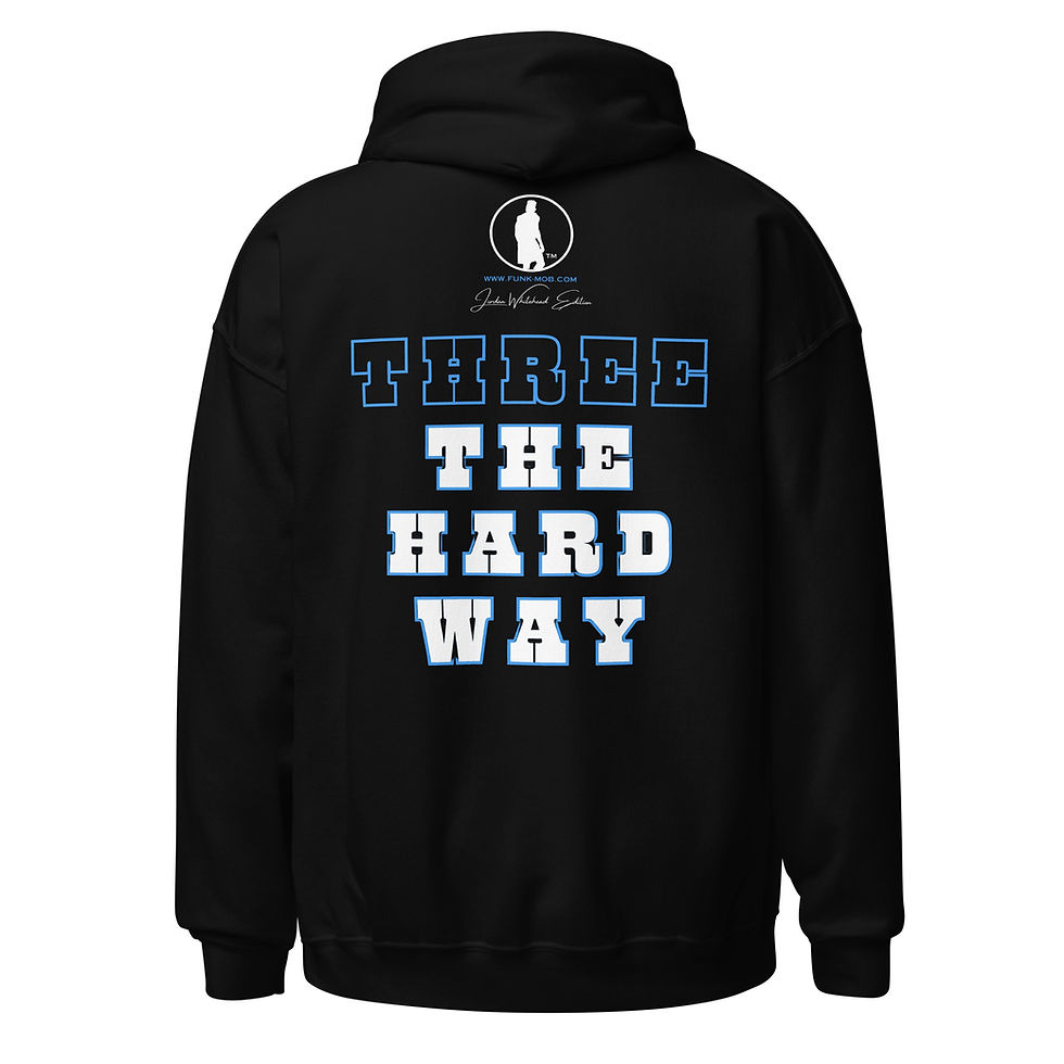 Thumbnail: 3 The Hard Way (Jordan Whitehead Edition) Central Valley 2023 Camp Hoodie