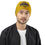 Thumbnail: Hopewell Vikings Basketball All-Over Print Mob Era Hyper Beanie