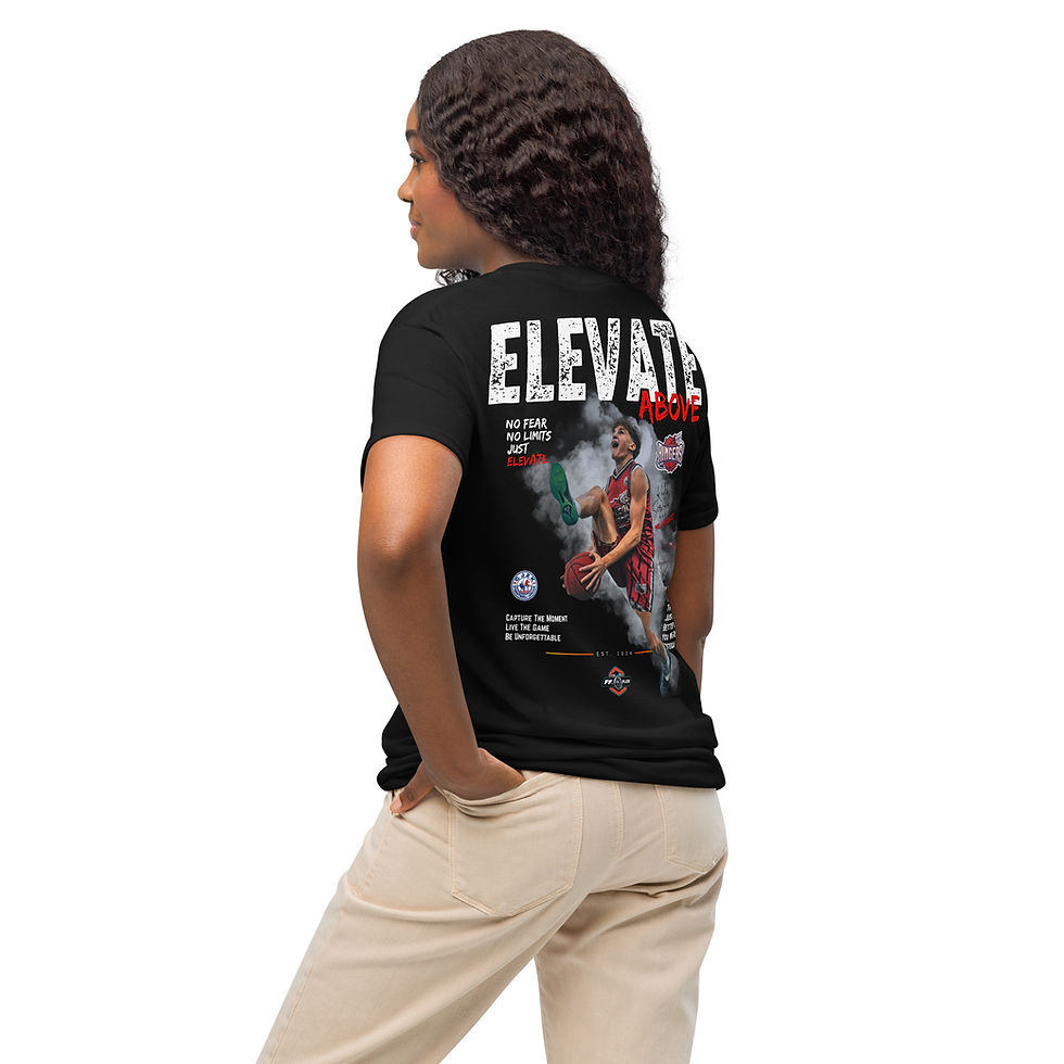 Thumbnail: "ELEVATE" Mr. Bounce DryBlend® T-Shirt (Free Flow x Funk-Mob)