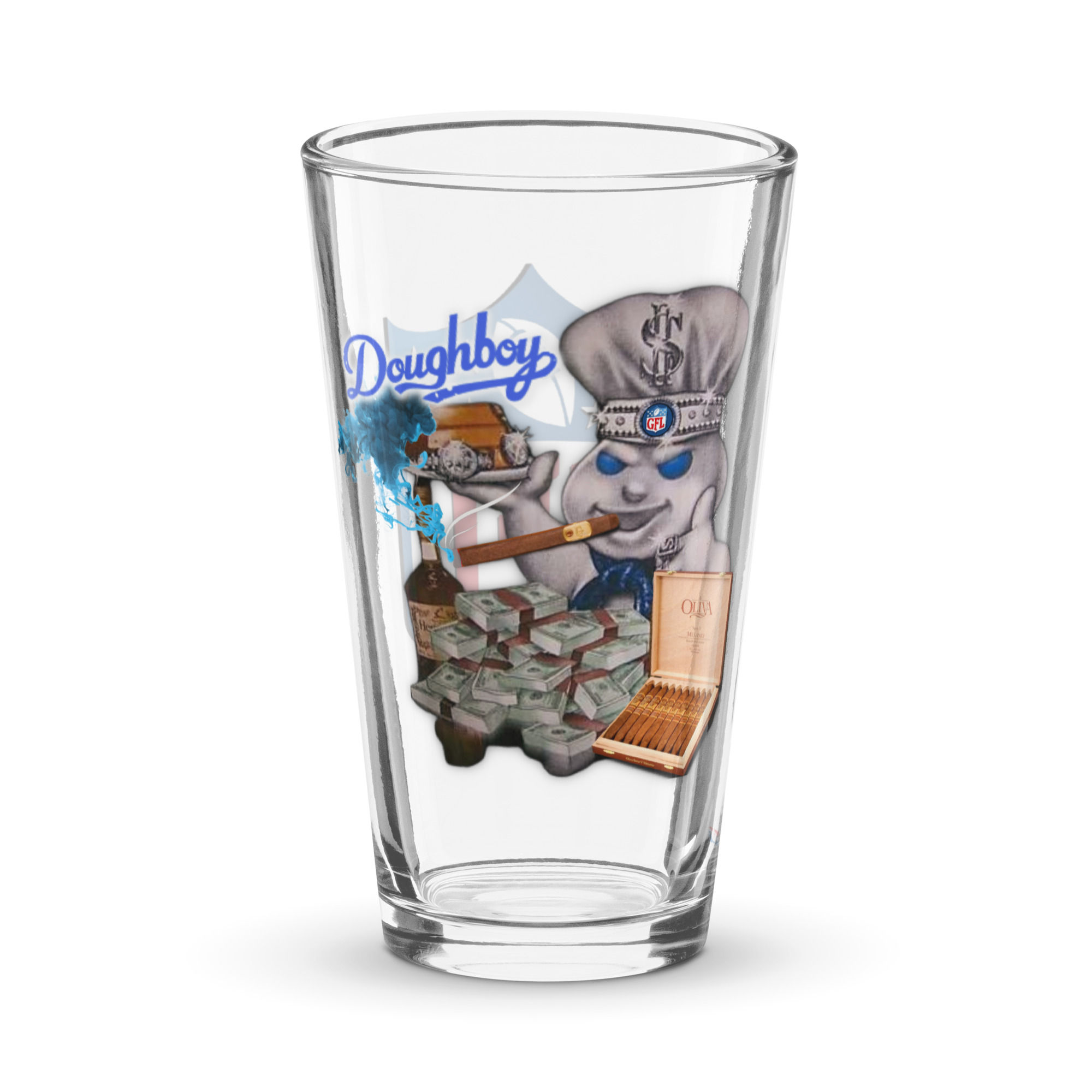 Doughboy Official GFL WAR ROOM Pint Glass