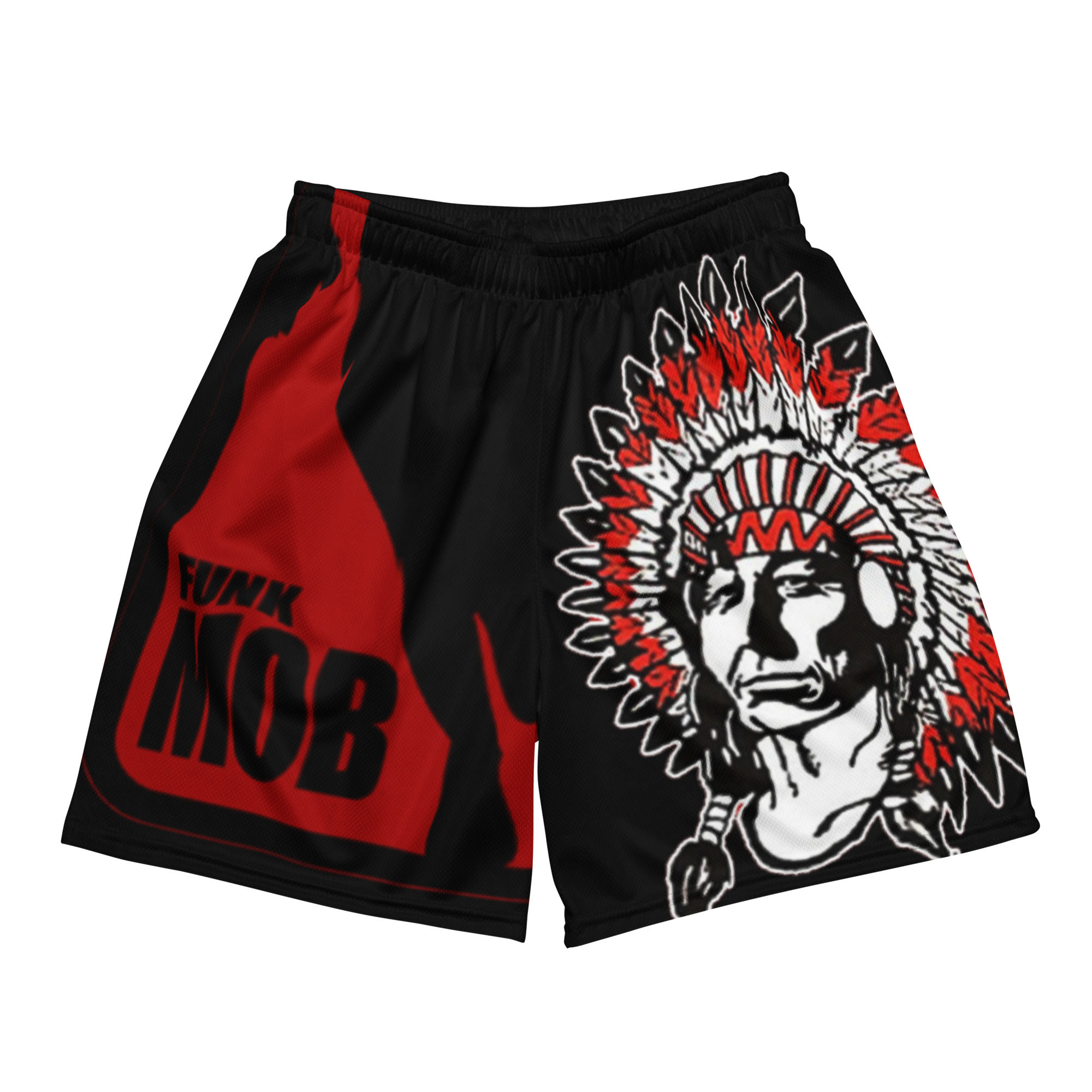 Aliquippa Quips State Champs Big Mesh Josh Pratt 4 MVP Tour Promo Shorts