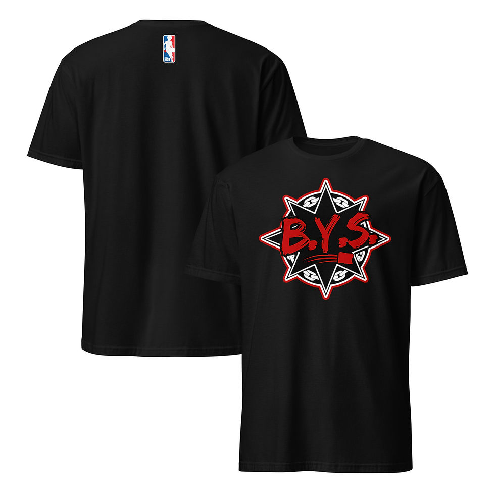 Thumbnail: B.Y.S. "Bo & Yung Silk" Short-Sleeve T-Shirt (Gang Starr Bagged Edition)