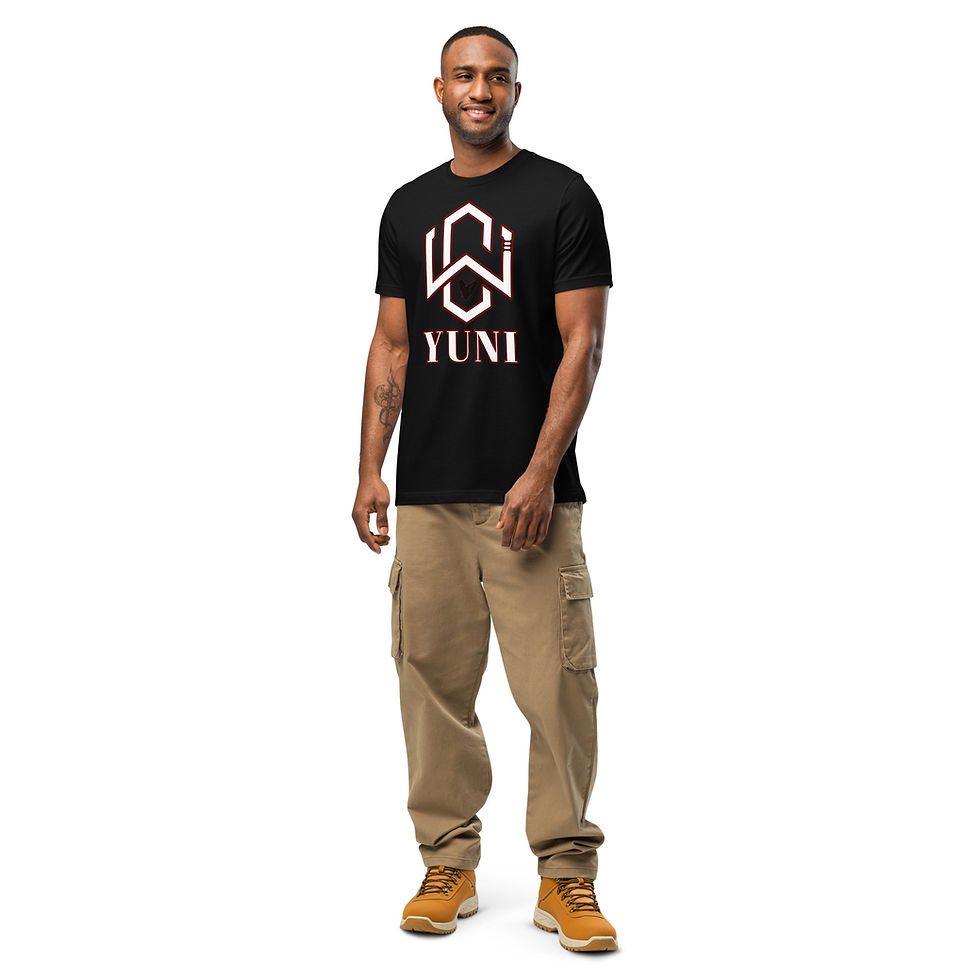 Thumbnail: CWIII Black YUNI T-shirt (MADE IN USA) CALVIN WINFREY III EDITION