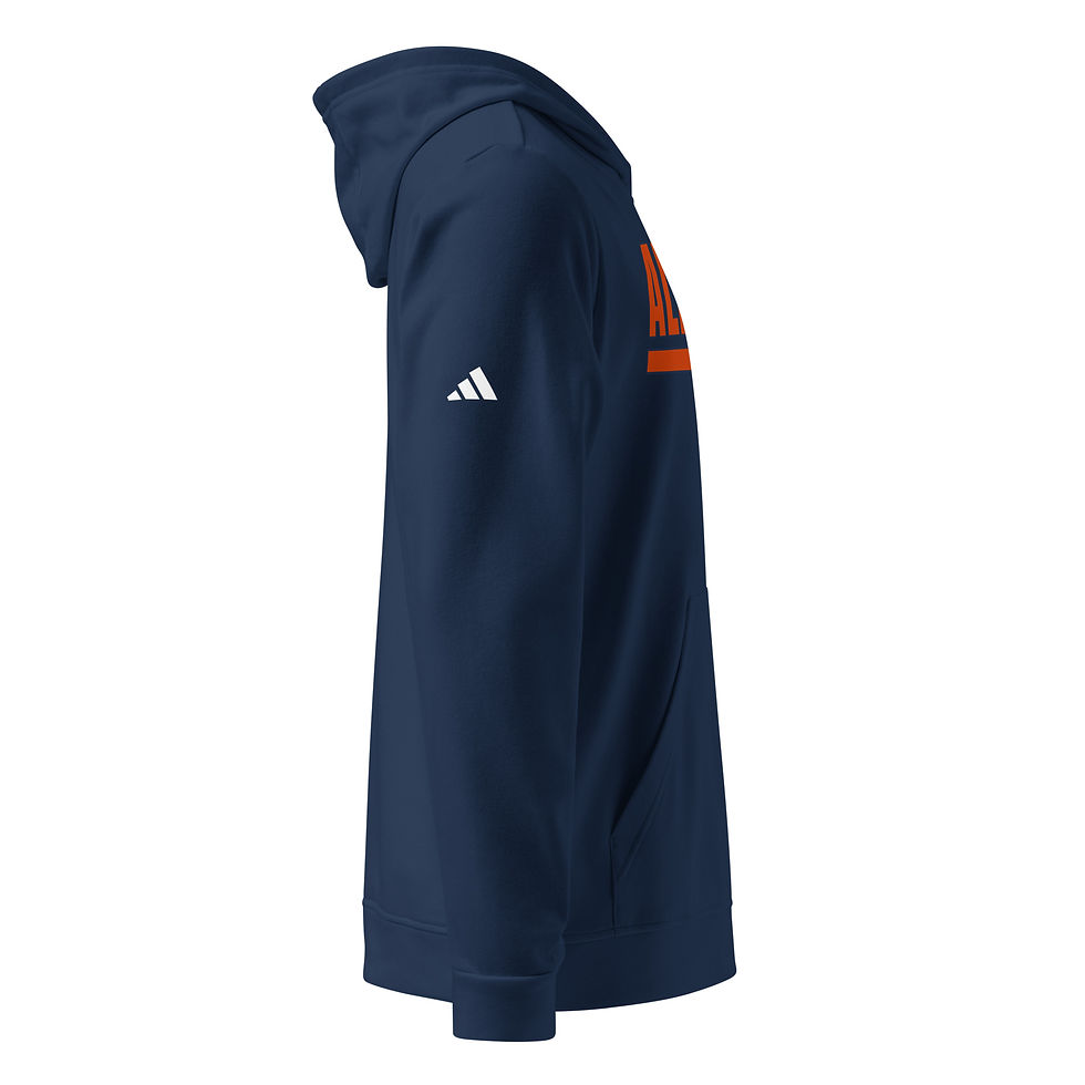Thumbnail: BALCO (ALLCAPS) ALTERNATIVE WEAR ADIDAS FLEECE NAVY HOODIE "SWEETNESS"