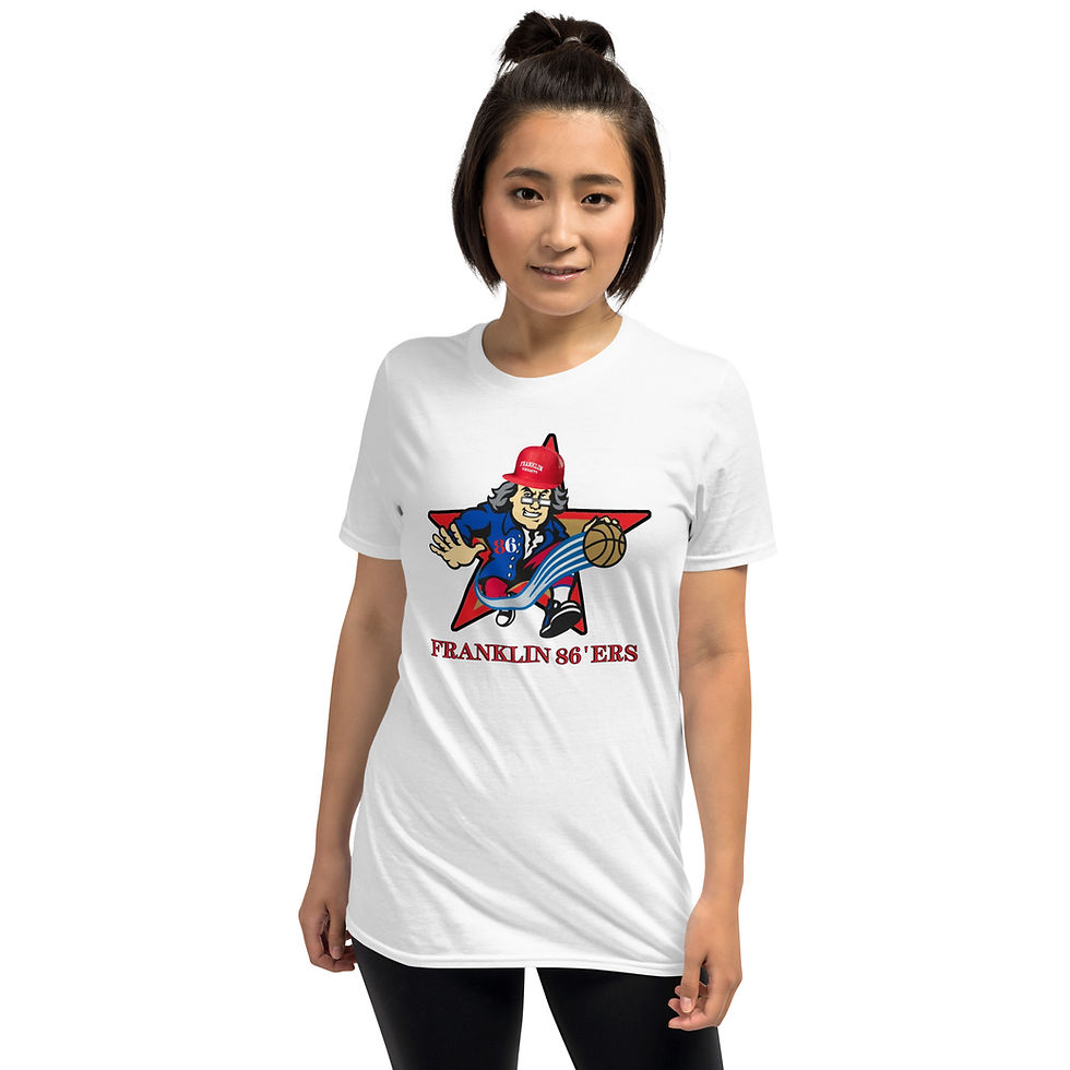 Thumbnail: Franklin 86'ers Short-Sleeve Unisex T-Shirt