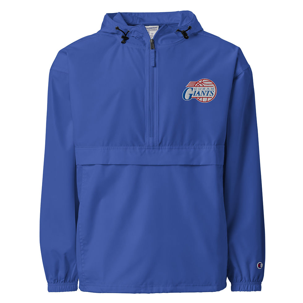 Thumbnail: Cuban Giants Embroidered Champion Packable Jacket