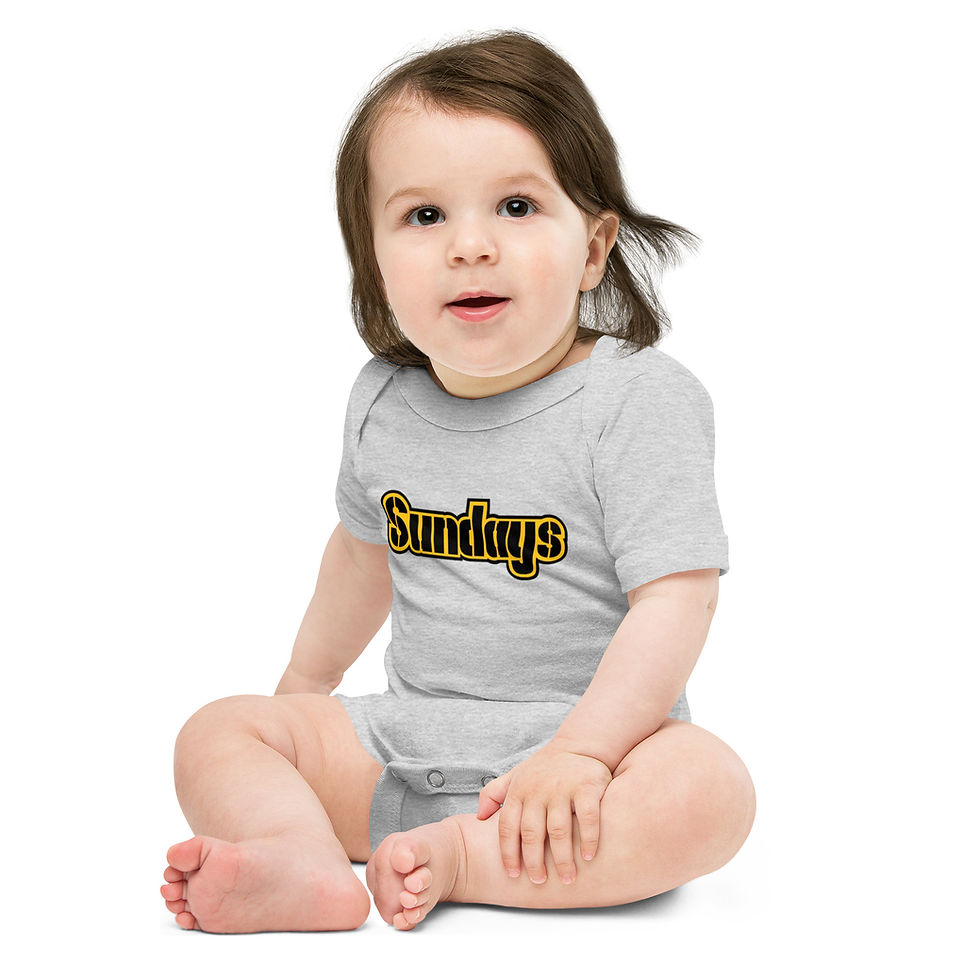 Thumbnail: SUNDAYS Baby short sleeve onesie