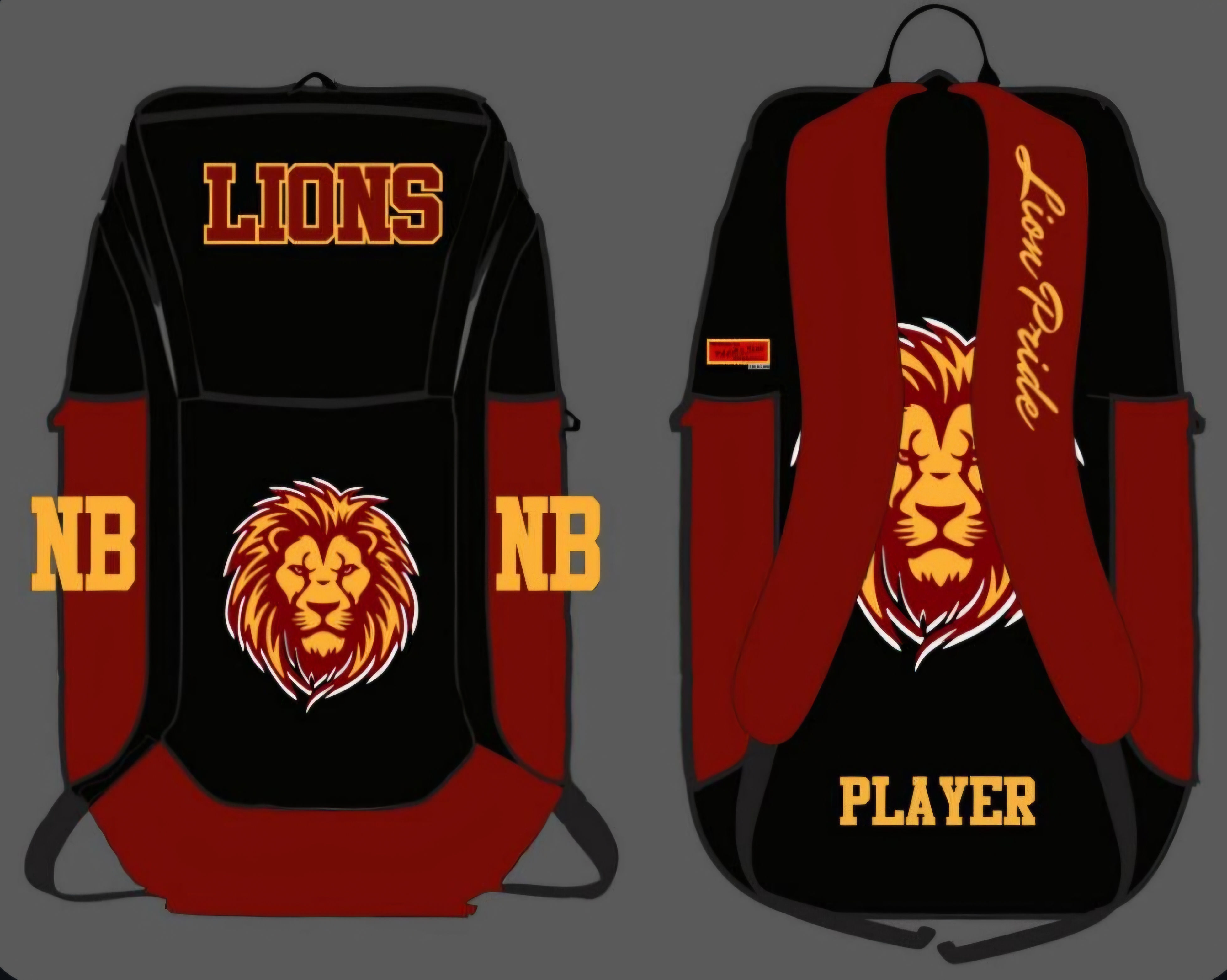 New Brighton Lions Custom Backpacks