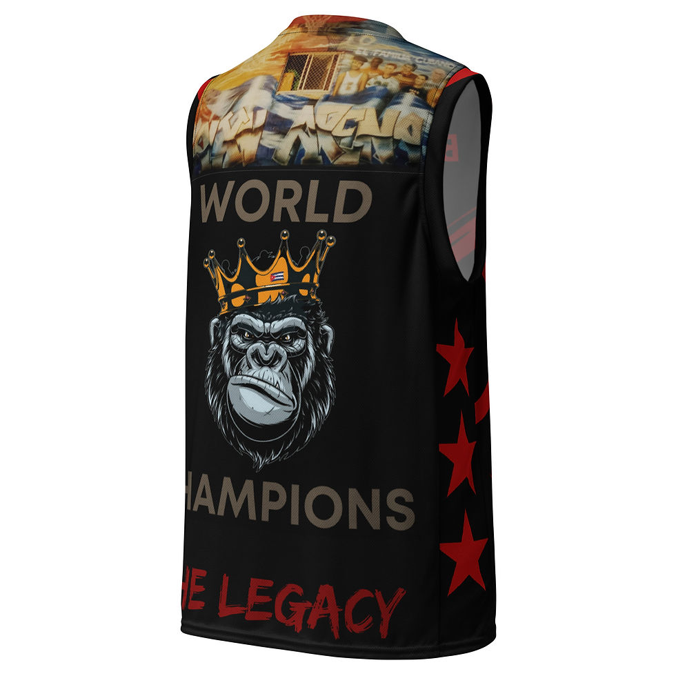 Thumbnail: CXG All-Time Underground Classic Recycled Unisex Basketball Jersey