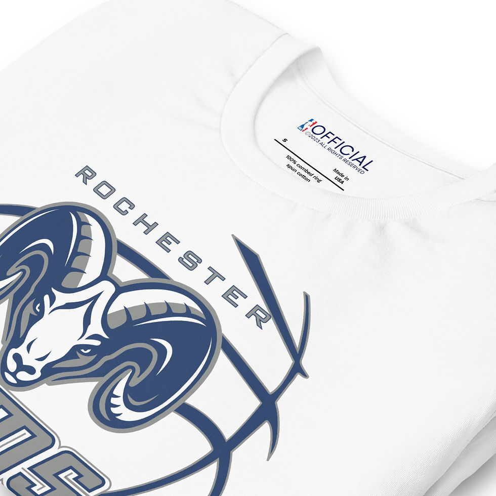 Thumbnail: Rochester Lady Rams 2024 Unisex T-shirt Do More Say Less (MADE IN USA)