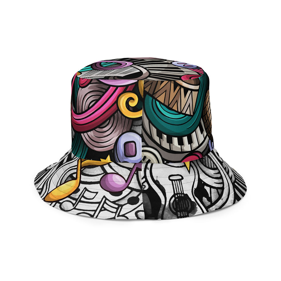 Thumbnail: New Castle Quiet Storm Reversible Burner Bucket Hat