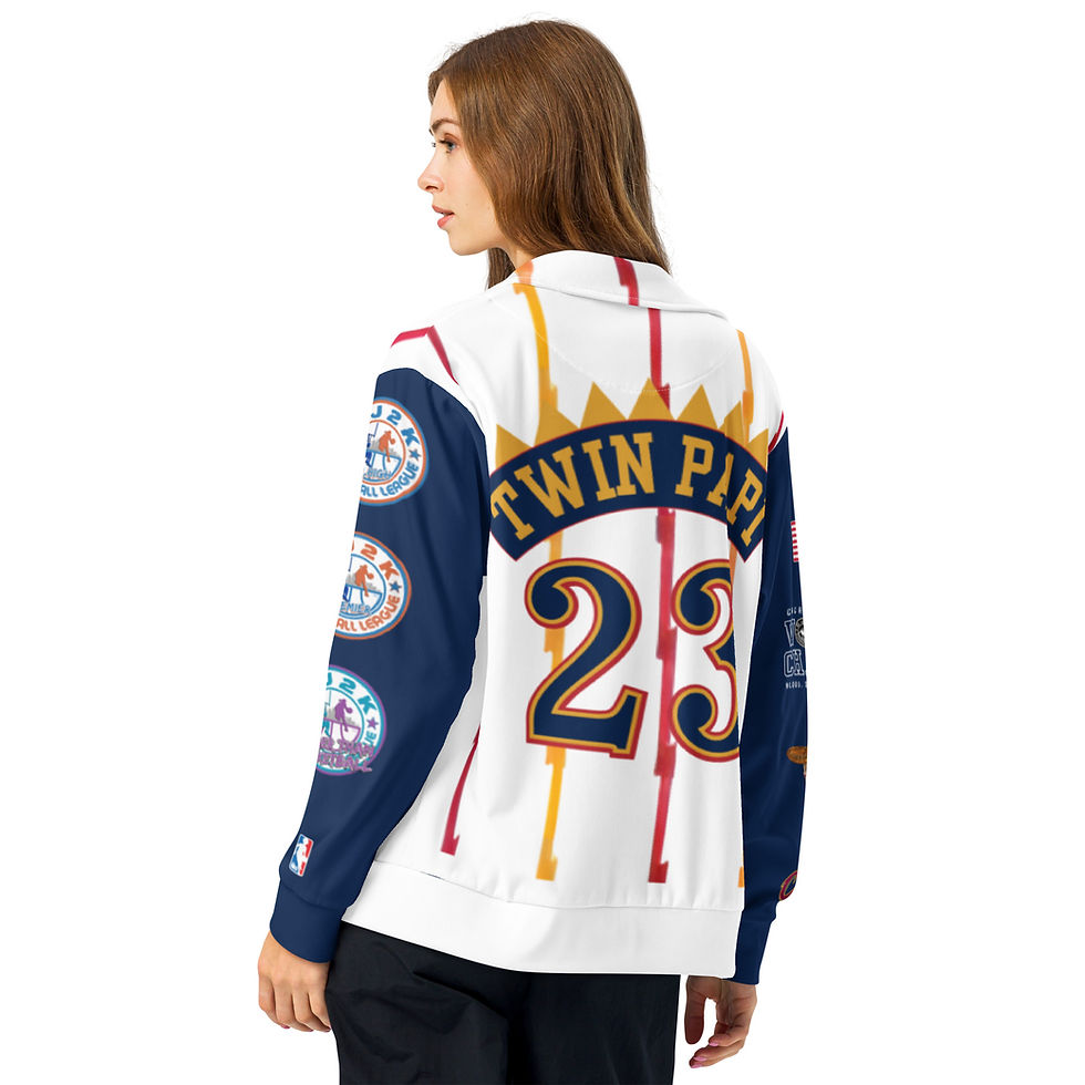 Thumbnail: Amigos World Champs Authentic Unisex Custom Track Jacket