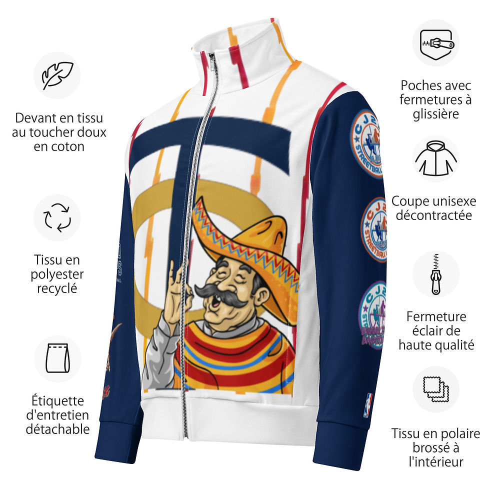 Thumbnail: Amigos World Champs Authentic Unisex Custom Track Jacket