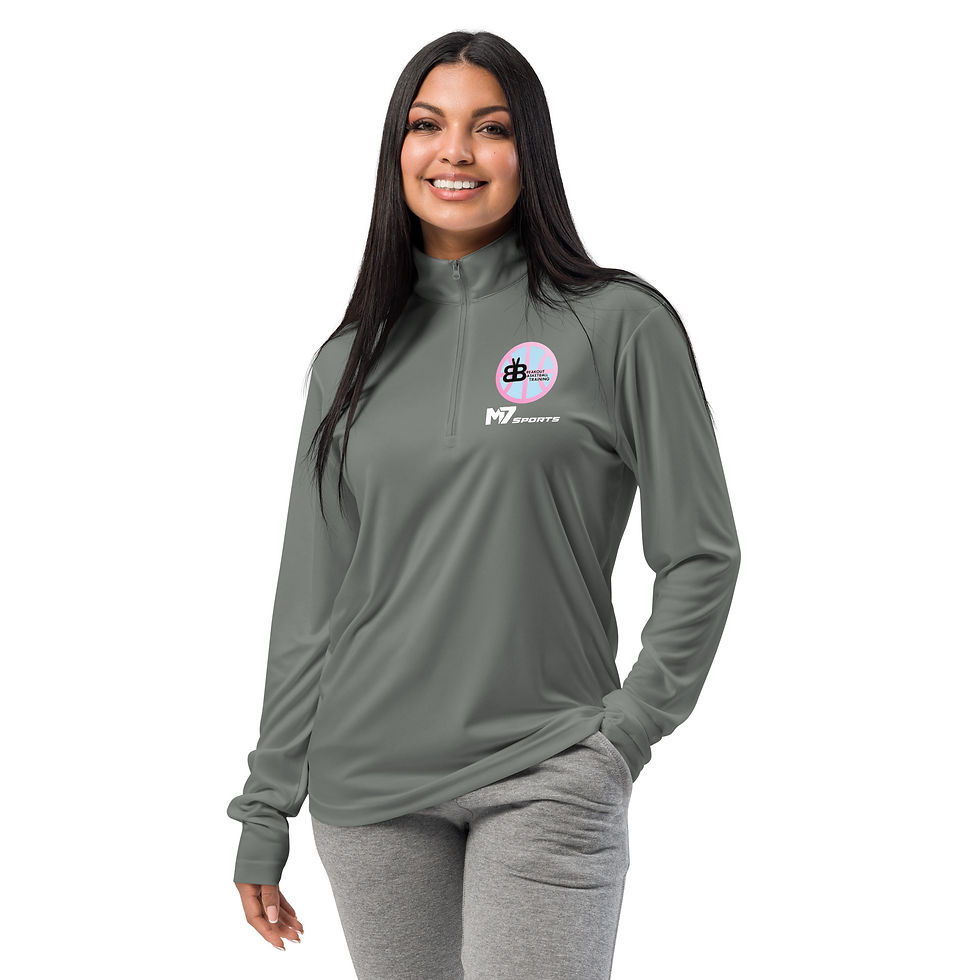 Thumbnail: Breakout Basketball Training Lightweight M7 Quarter-Zip Pullover